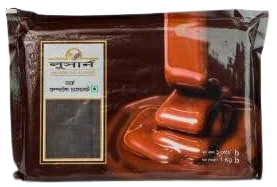 Dark compound chocolate package